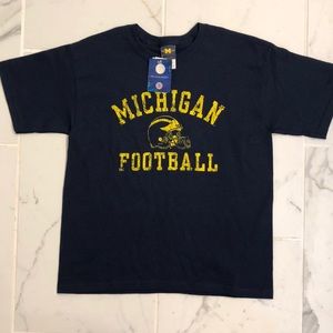 NWT U of Michigan Football T-shirt